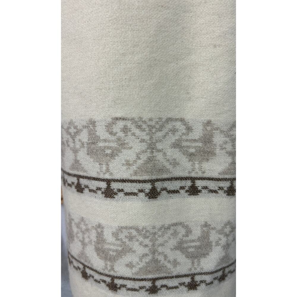 Alafoss Icewool S Ivory 100% Pure Virgin Wool Long Cardigan Sweater Coat - Picture 14 of 16